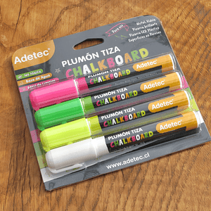 Plumón tiza Adetec