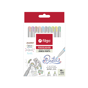 Resaltador doble punta multilighter Filgo