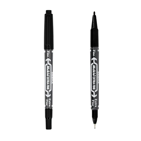 Marcador doble punta Mckie Zebra
