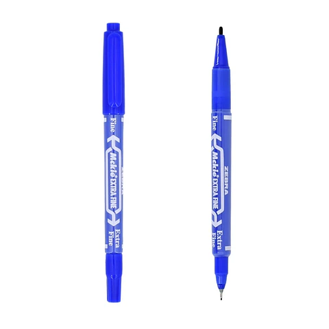 Marcador doble punta Mckie Zebra