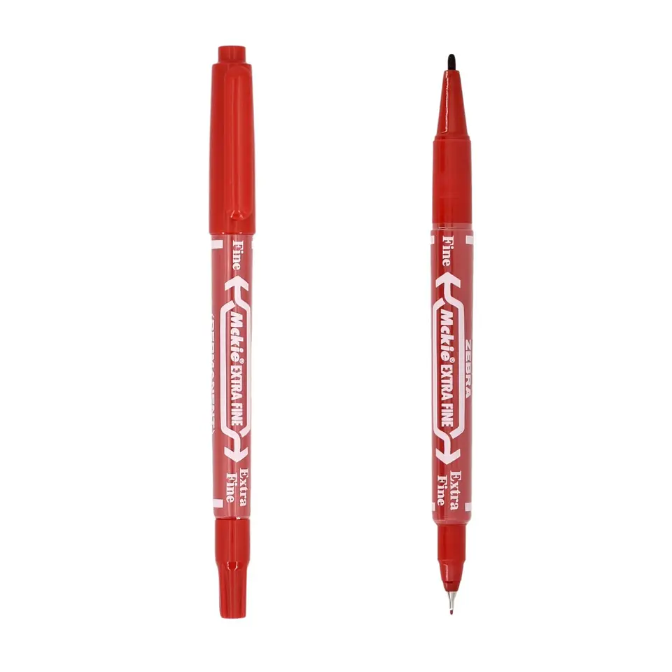Marcador doble punta Mckie Zebra 3