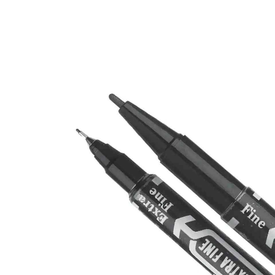 Marcador doble punta Mckie Zebra 4