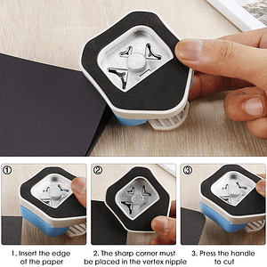 Cortador esquinas 3 en 1 Kamei