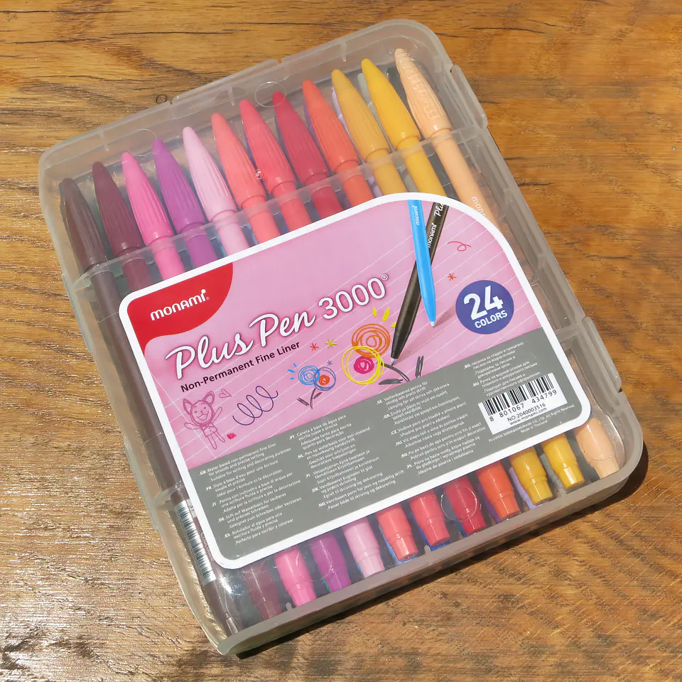 Set 24 monami plus pen 3000 1