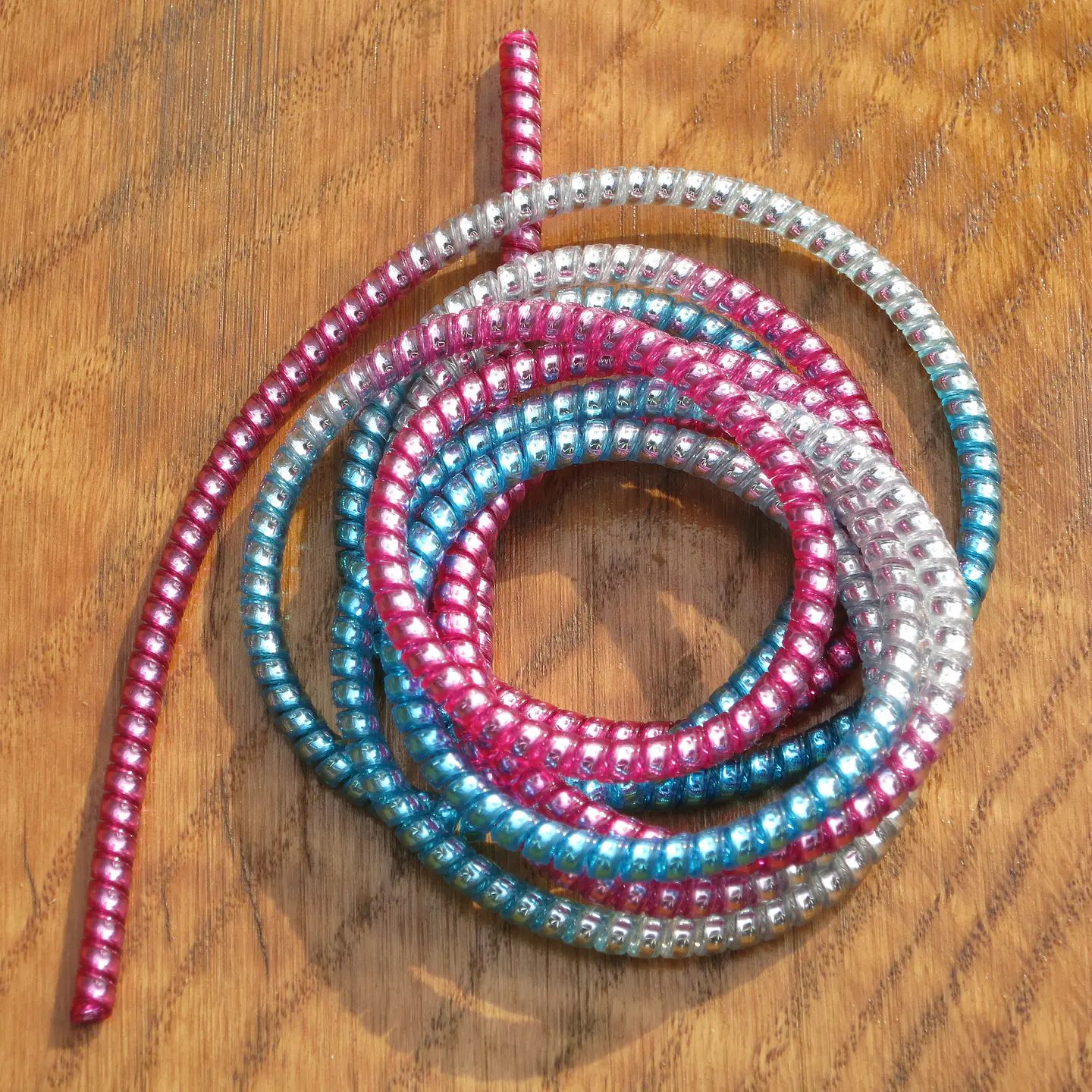 Protector de cable espiral metalizados 1