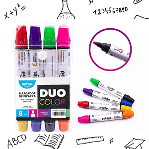 Marcadores de pizarra duo