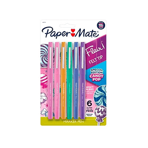 Paper mate 6 flair candy pop