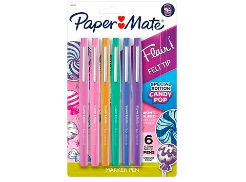 Paper mate 6 flair candy pop