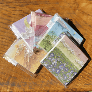 Notas adhesivas paisajes