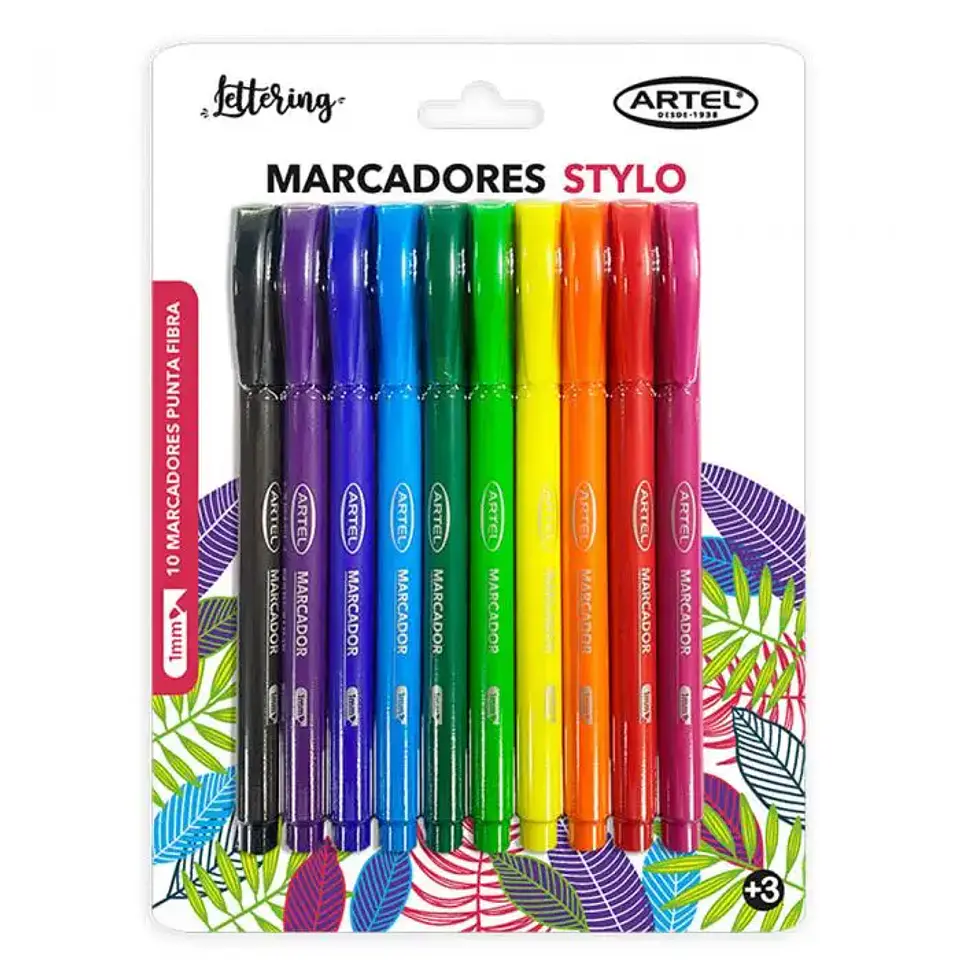 Marcadores stylo Artel 1