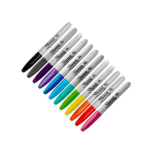 Set 12 Marcadores sharpie game