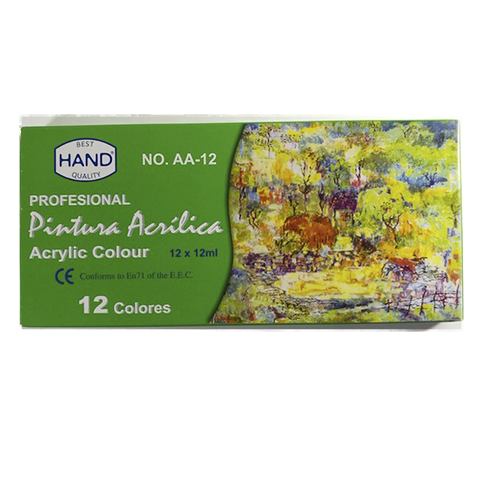 Pintura acrílica hand