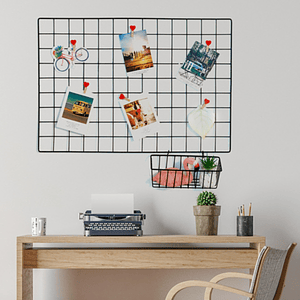 Malla metálica decorativa