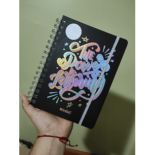 Agenda lettering A5 mooving