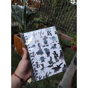 Libreta A5 mooving 100 años disney