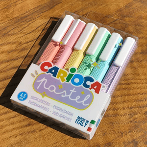 Destacadores carioca pastel