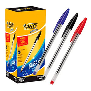 Lapiz pasta Bic punta media