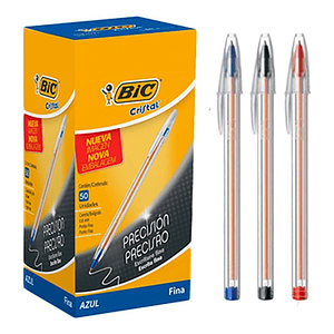 Lapiz pasta Bic punta fina