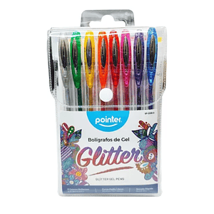 Lapices gel glitter