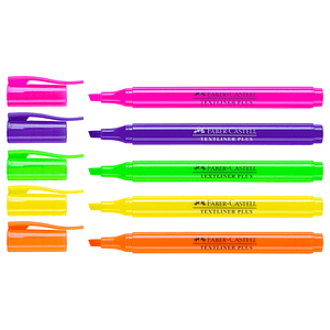 Destacador textliner plus neon