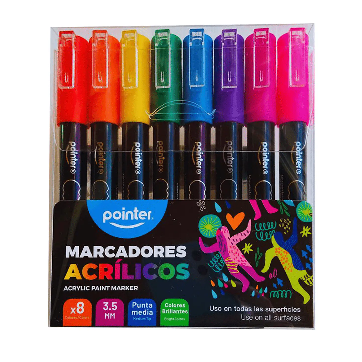 Marcadores acrilicos  1