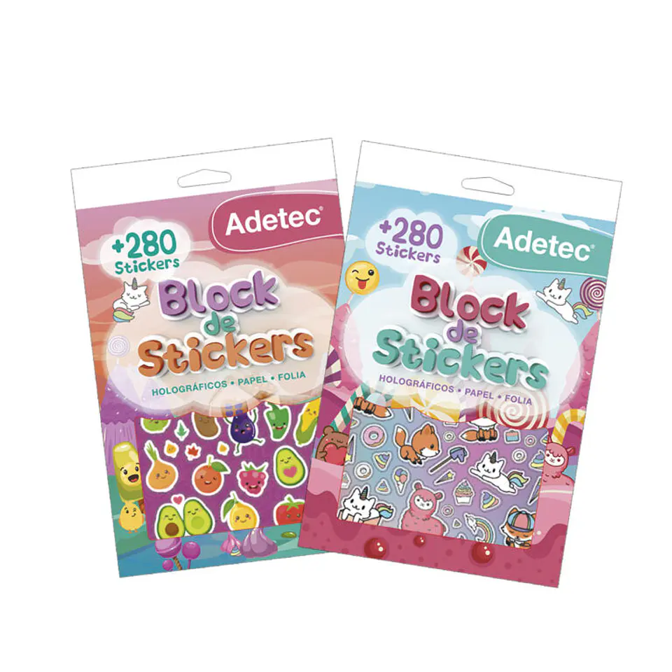 Block stickers kawaii 3