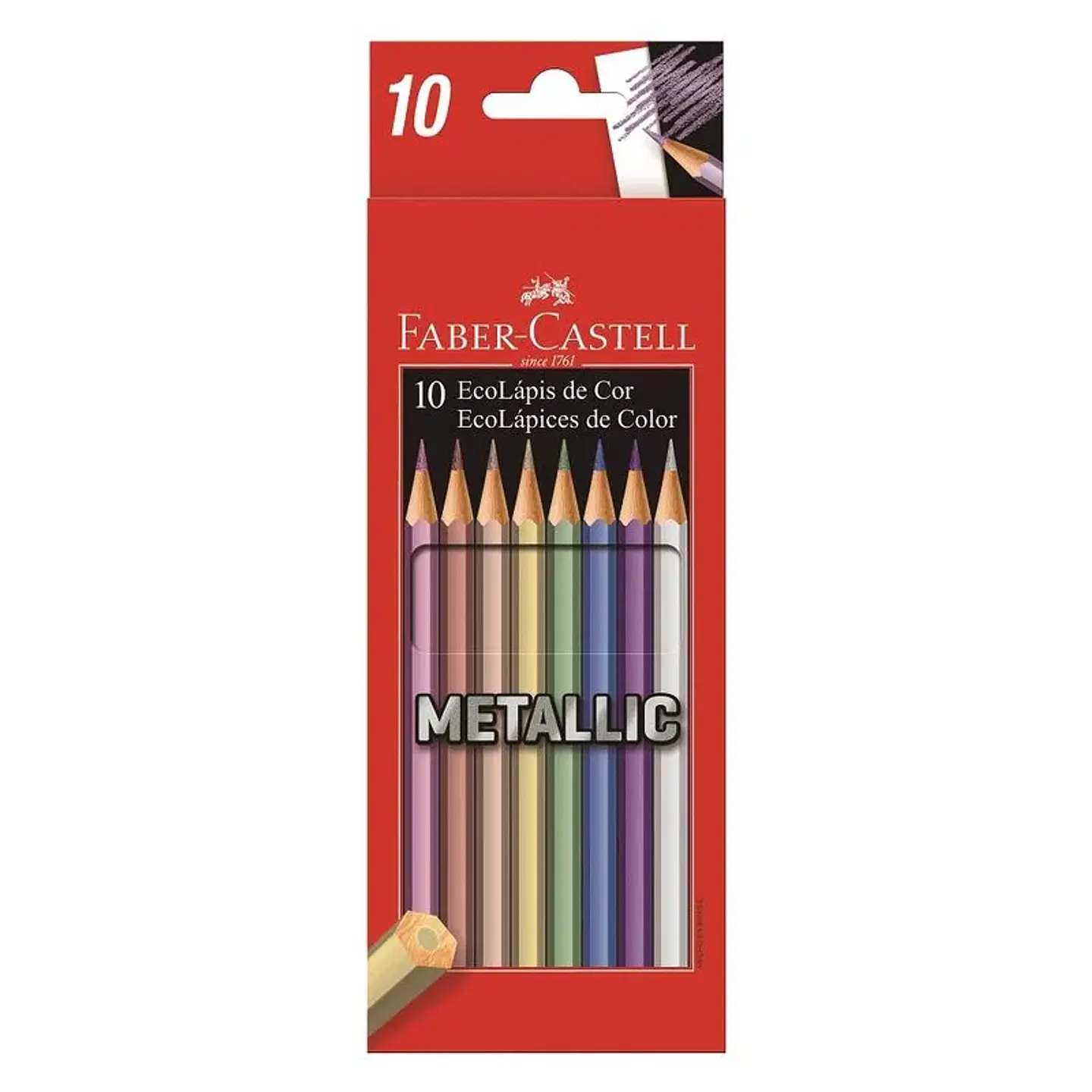Lápices Faber Castell metálicos 1