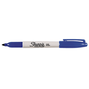 Marcador sharpie punta fina
