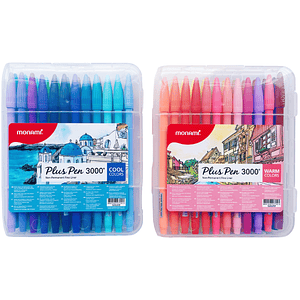 Monami plus pen 48 colores