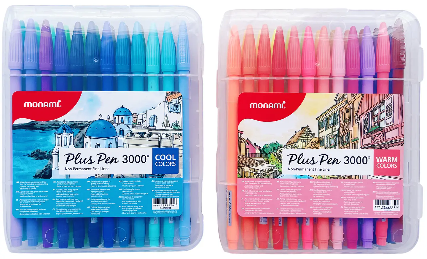 Monami plus pen 48 colores 1