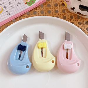 Mini corta cartón cutter pollito