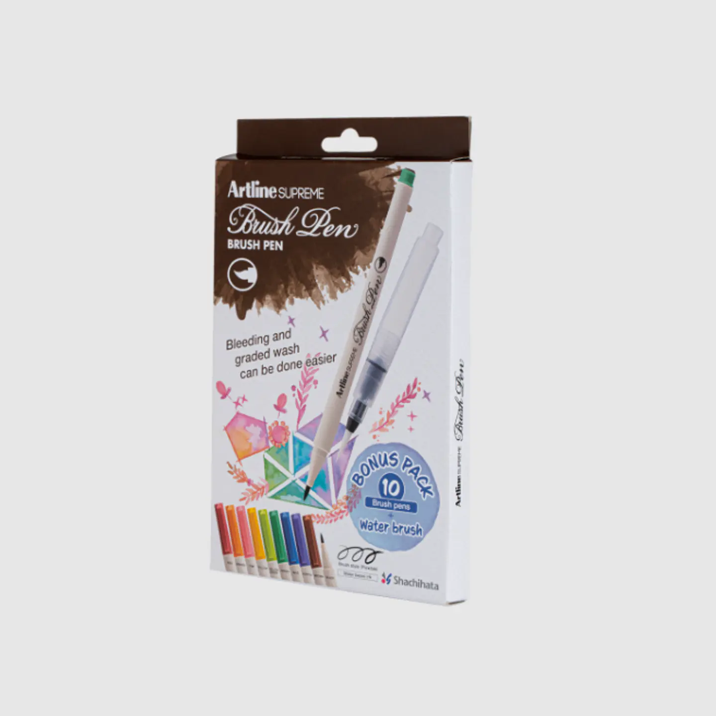 Set 10 supreme brush pen + Brush 1