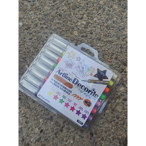 Set 8 marcadores decorite Especial