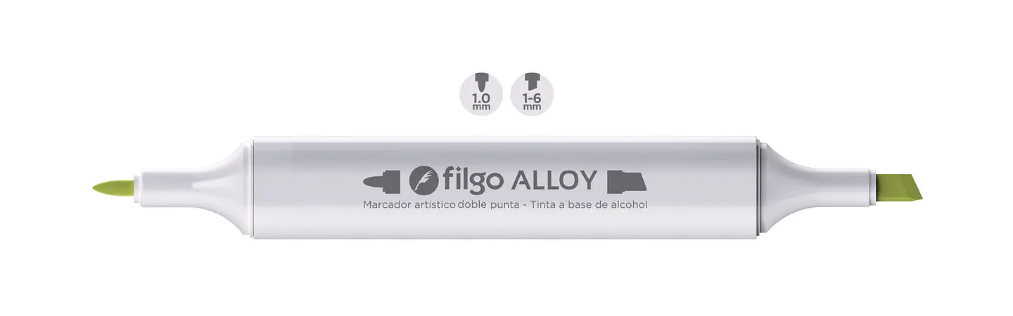 Marcadores artísticos Filgo alloy Pastel 3