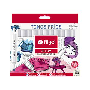Marcadores artísticos Filgo alloy Frios