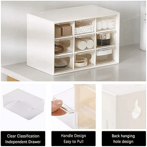 Organizador escritorio 9 cajones