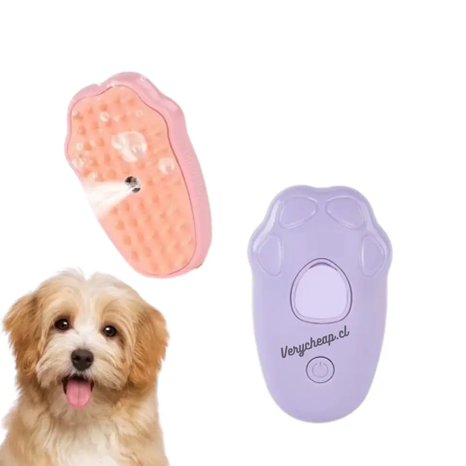 Cepillo vapor mascota recargable 1