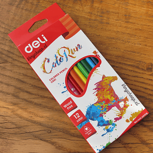 Lápices de colores Color Run Deli