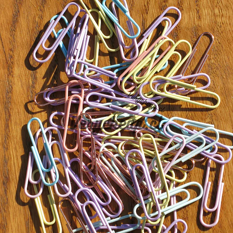 Clips pastel rose mooving
