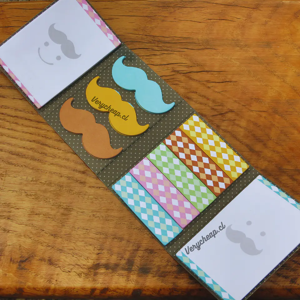 Set post it bigotes 5