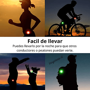 Luz led collar mascota