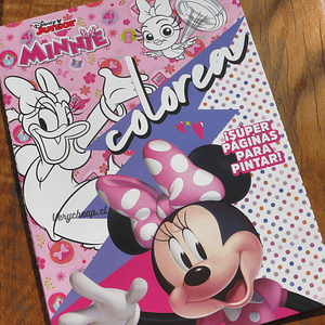 Libro para colorear Minnie