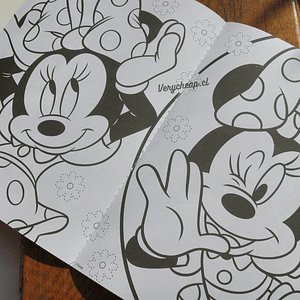 Libro para colorear Minnie