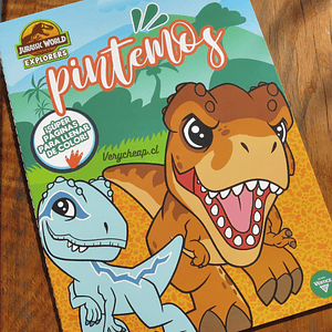 Libro para colorear Jurassic World