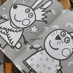 Libro para colorear Peppa Pig