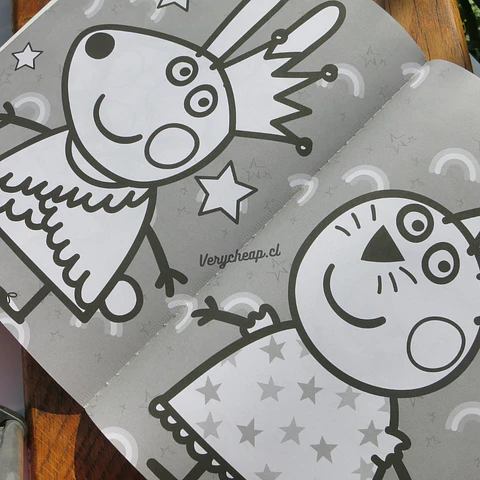 Libro para colorear Peppa Pig