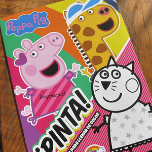 Libro para colorear Peppa Pig