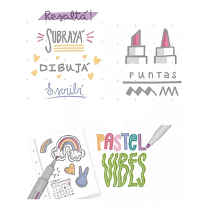 Resaltador multilighter fit fluo