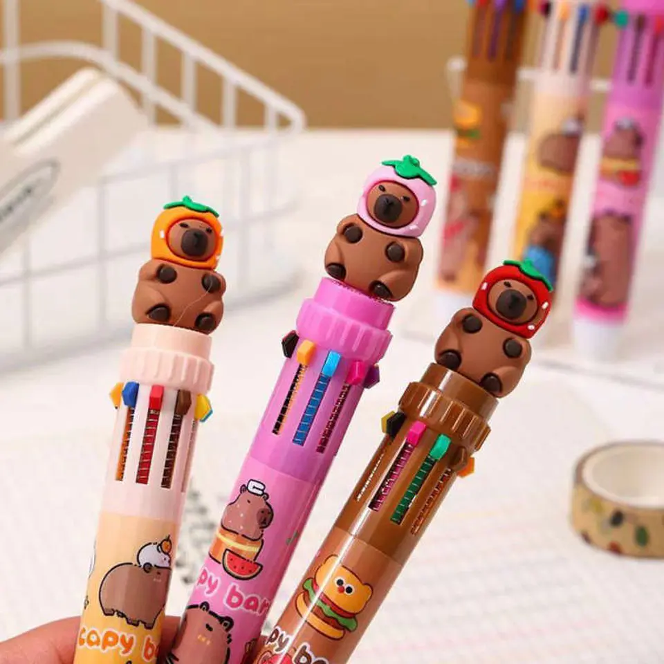 Lápiz multicolor capibara 1