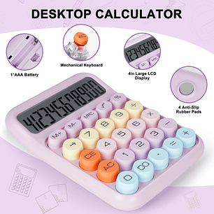 Calculadora mecánica cute